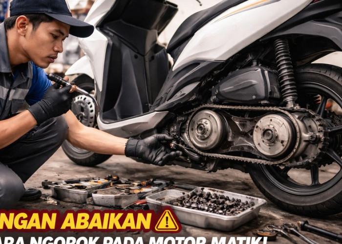Jangan Anggap Sepele, Suara Ngorok Motor Matik Bisa Berbahaya