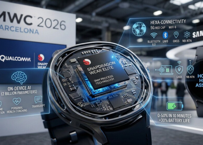 Samsung Bersiap Rilis Smartwatch Pertama dengan Otak Snapdragon Wear Elite