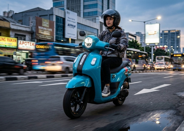 Intip Fitur Yamaha Fazzio, Motor Matik dengan Bagasi 17,8 Liter