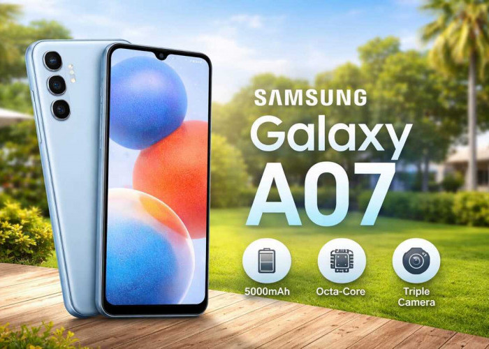 Samsung Galaxy A07 Hadir sebagai Andalan Baru di Kelas Entry-Level