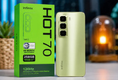 Infinix HOT 70 Resmi Jadi Penantang Baru HP 2 Jutaan, Baterai 6.000 mAh Jadi Andalan