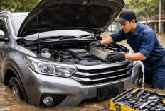 Wajib Tahu! Cara Menyelamatkan Mobil Setelah Dipakai Saat Banjir