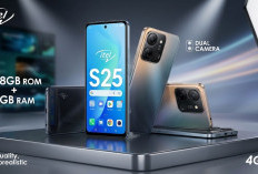 itel S25 Meluncur di Indonesia, HP Tipis Berlayar AMOLED 120Hz di Bawah Rp2 Jutaan