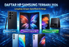Daftar HP Samsung Terbaru 2026 dan Harga Resmi di Indonesia