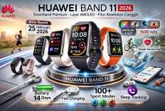 Smartband Tipis dengan Teknologi Modern, Huawei Band 11 2026 Meluncur