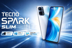 Tecno Spark Slim Resmi Meluncur, HP Tipis Harga Bersahabat