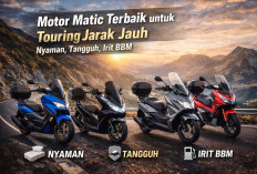 Touring Pakai Motor Matic? Ini Rekomendasi Terbaiknya