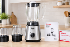 Cosmos CB-282 G 2 Liter, Blender Kaca Beta Series dengan Dry Mill dan Wet Mill