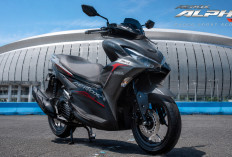 Yamaha Aerox Alpha 155 cc, Performa Sporty dengan Fitur Kekinian
