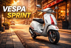 Vespa Sprint Makin Digemari Anak Muda, Skuter Premium dengan Gaya Ikonik