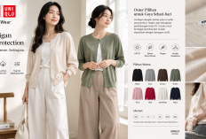 Outer Simpel dan Elegan, UNIQLO Cardigan UV Cocok untuk Berbagai Outfit
