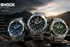 G-SHOCK GST-W1000 Tampil Mewah dengan Stainless Steel dan Sapphire Crystal