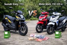 Suzuki Easy 115 vs Yamaha FreeGo: Adu Irit BBM di Tengah Macet Kota