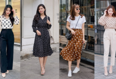 Jangan Salah Gaya, Begini Cara Mix and Match Polkadot yang Elegan dan Modern