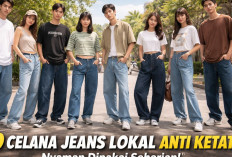 9 Celana Jeans Lokal Anti Ketat yang Nyaman Dipakai Seharian, Cocok untuk Semua Aktivitas!