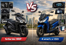 Perbandingan Honda Vario 160 dan Yamaha Lexi LX 155: Skutik 150-160cc Paling Worth It di Awal 2026