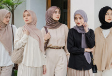 Tren Jilbab Segi Empat 2026, Simpel tapi Tetap Fashionable