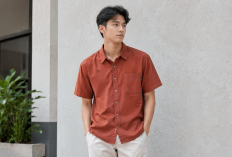 Kemeja Erigo Danvin Terracotta, Pilihan Gaya Kasual untuk Sehari-hari