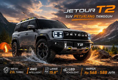 Jetour T2 SUV Bergaya Boxy yang Siap Jelajah Segala Medan