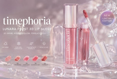 Timephoria Lunara Frost 3D Lip Gloss Tawarkan Hasil Glossy yang Nyaman Dipakai Seharian