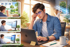 Pekerja Remote Rentan Alami Computer Vision Syndrome, Ini Strategi Efektif Menjaga Kesehatan Mata