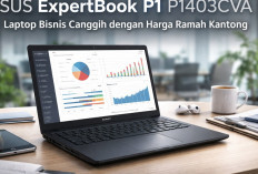 ASUS ExpertBook P1 P1403CVA: Laptop Bisnis Canggih dengan Harga Ramah Kantong.