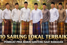 Ramadan 2026 Makin Stylish! Ini 10 Sarung Lokal yang Bikin Aura Ganteng Auto Naik
