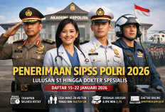 Loker SIPSS Polri 2026 Resmi Dibuka, Peluang Lulusan S1 hingga Dokter Spesialis Jadi Perwira
