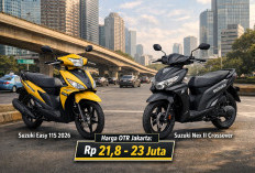 Suzuki Easy 115 2026 vs Nex II Crossover: Harga Berdekatan, Karakter Berbeda