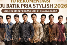 10 Rekomendasi Baju Batik Pria Stylish 2026, Dijamin Bikin Percaya Diri di Segala Acara