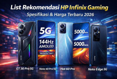 Rekomendasi HP Infinix Gaming Terbaik 2026, Spek Gahar Harga Terjangkau