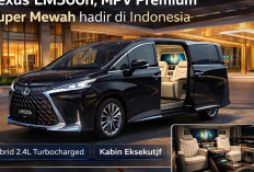 Lexus LM500h, MPV Sultan dengan Fasilitas Setara First Class
