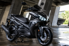 Yamaha Aerox Alpha Terbaru, Perpaduan Desain Sporty dan Teknologi Canggih