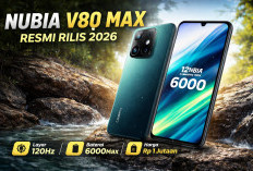 Nubia V80 Max Bawa Layar Lebar dan RAM Besar