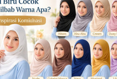 Rekomendasi Warna Hijab yang Cocok untuk Outfit Baju Biru Wanita