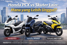Perbandingan Honda PCX, NMAX, dan Aerox: Pilih Mana?