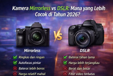 Mirrorless atau DSLR? Ini Jawaban Terbaik di Tahun 2026