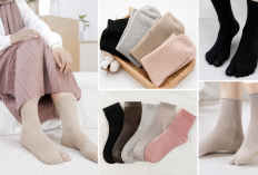 Tak Sekadar Pelengkap Outfit, Ini Pilihan Kaos Kaki Muslimah yang Menarik