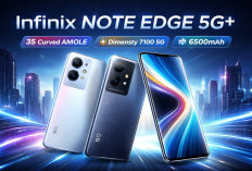 Infinix Note Edge 5G+ Hadir untuk Generasi Muda Pecinta Gadget