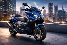 Maxi Scooter Rasa Sportbike, Ini Daya Tarik Yamaha TMAX 2026