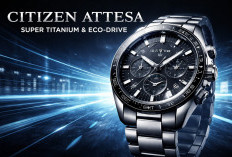 Citizen Attesa Jadi Pilihan Jam Tangan Mewah dengan Material Super Titanium