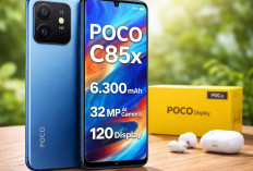 Poco C85x Resmi Rilis! HP Murah dengan Baterai 6.300 mAh Siap Kuasai Pasar