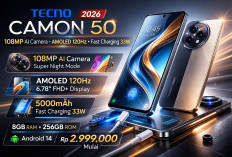 Camon 50 Gebrak Pasar, Smartphone Kamera 108MP Harga Terjangkau