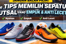 Jangan Salah Pilih! Ini Tips Memilih Sepatu Futsal yang Empuk dan Anti Lecet
