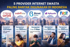 5 Provider Internet Swasta Terpopuler di Indonesia, Nomor 3 Paling Ngebut