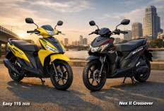 Suzuki Easy 115 2026 vs Nex II Crossover: Kembar Platform, Beda Karakter