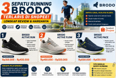 3 Sepatu Running Brodo Terlaris di Shopee, Mana yang Paling Worth It?
