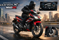 Supra X 160 R Meluncur! Mesin 160cc Siap Tantang Sport Entry Level