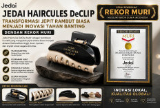     Jedai Haircules DeClip Pecahkan Rekor MURI, Jepit Rambut Kini Naik Kelas