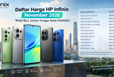 Daftar Harga HP Infinix November 2026, Mulai Rp1 Jutaan hingga Kelas Premium